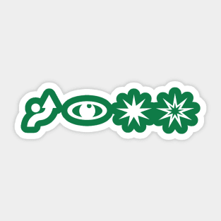 Pew-Pew! Green Leader Sticker